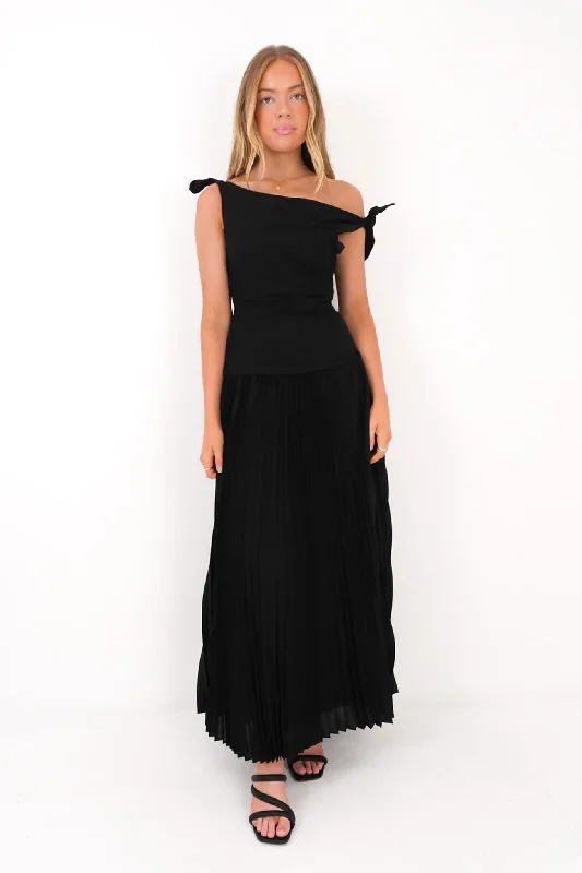 Everyday Outfits Augusta Maxi Dress Black