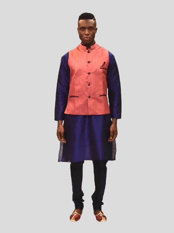Soft Casuals Silk Congo Pink Modi Vest