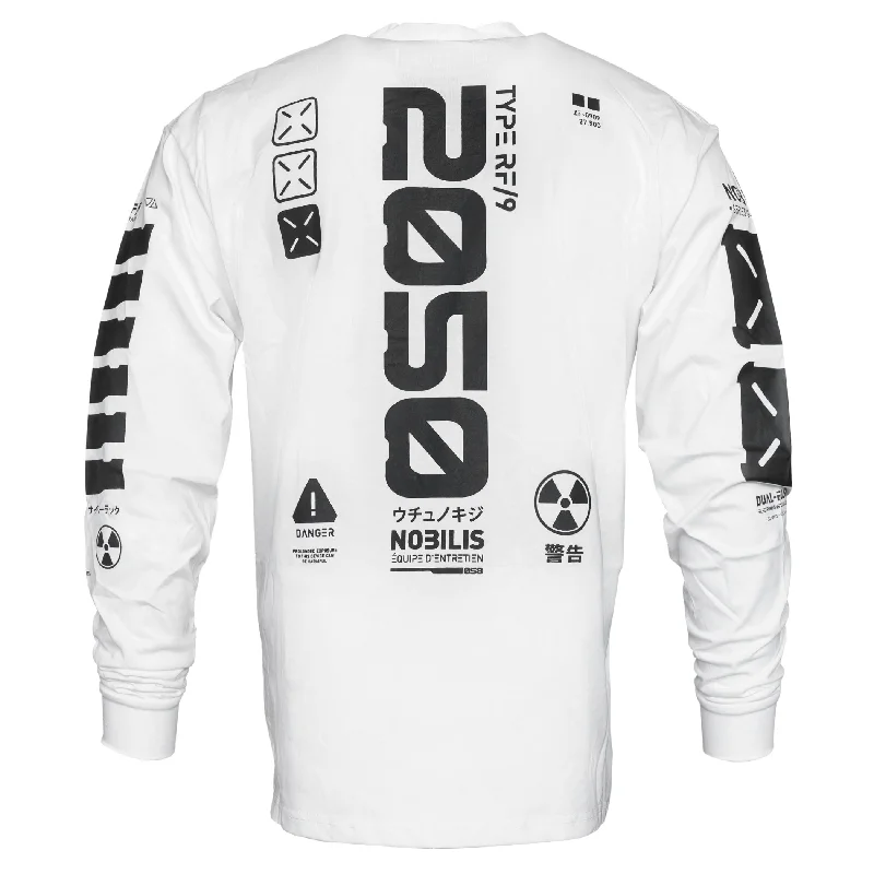 Sporty Comfort Y-2050 White Long Sleeve T