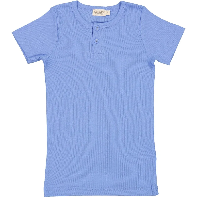 Warm Chic MarMar Modal Fine Rib Cornflower T-shirt