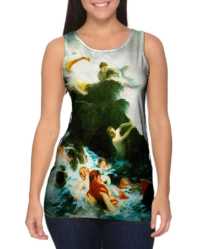 Effortless Looks Arnold Bocklin - "Mermaids On The Rocks"