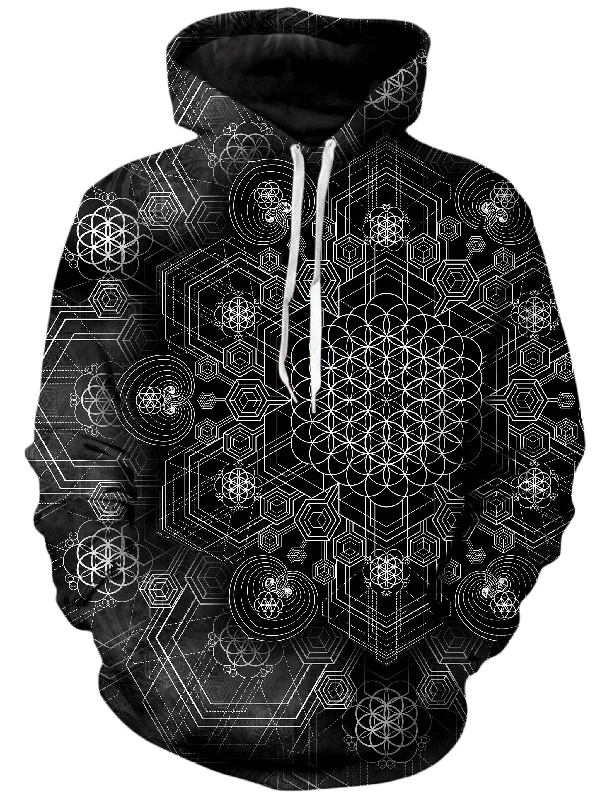 Relaxed Jackets Unveiling The Grid Unisex Hoodie