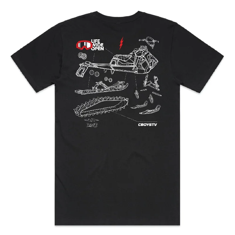 Smart Comfort Wear Snowmobile Blowup Tee