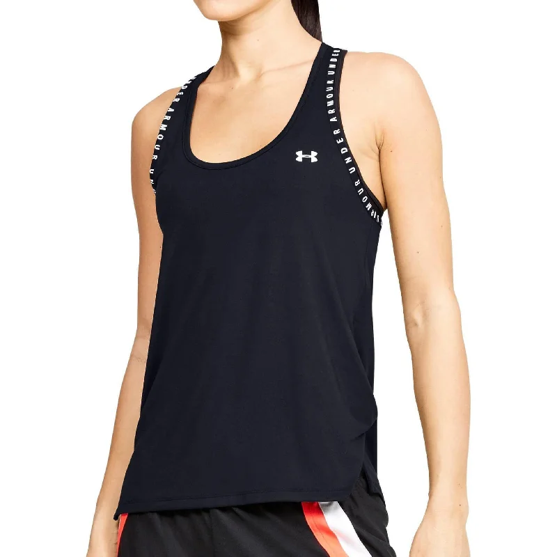 Relaxed Fashion Under Armour Knockout Womens Running Vest Tank Top - Black