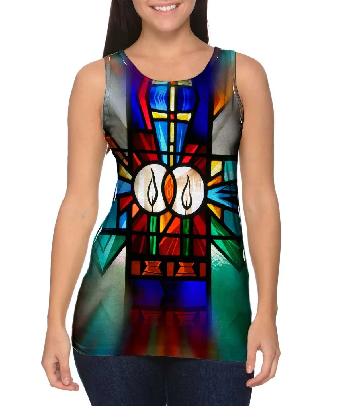 Casual Comfort "Stained Glass Candles"