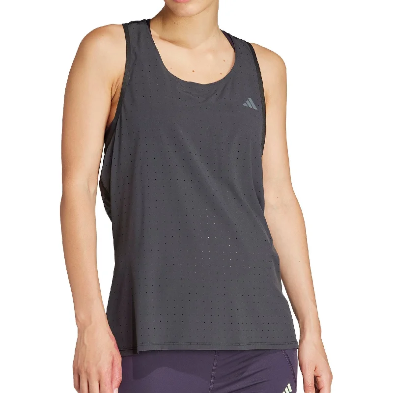 All-Day Outfits adidas Adizero Womens Running Vest Tank Top - Black