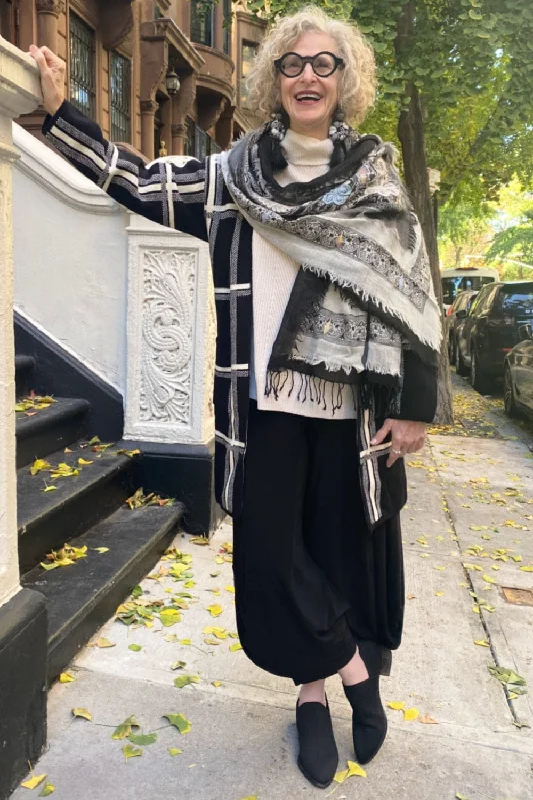 Comfortable Fashion Looks Plaid Sweater Coat