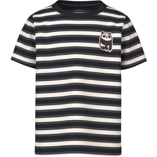 Soft Feel Name it Black Dike T-Shirt