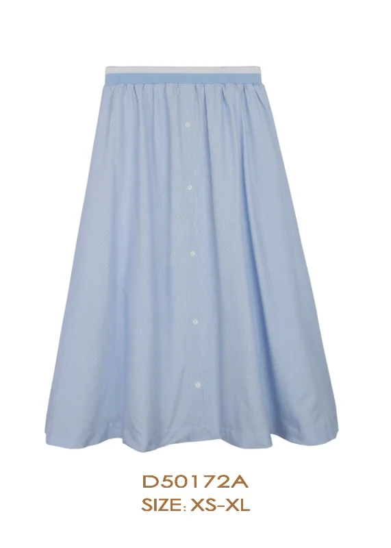 Cozy Street Style D50172A-SKIRT-Light Blue