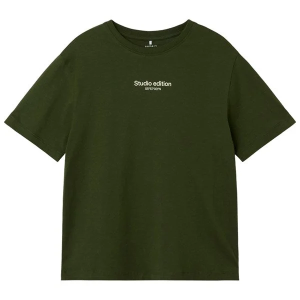 Soft Casuals Name it Rifle Green Brody T-Shirt Noos