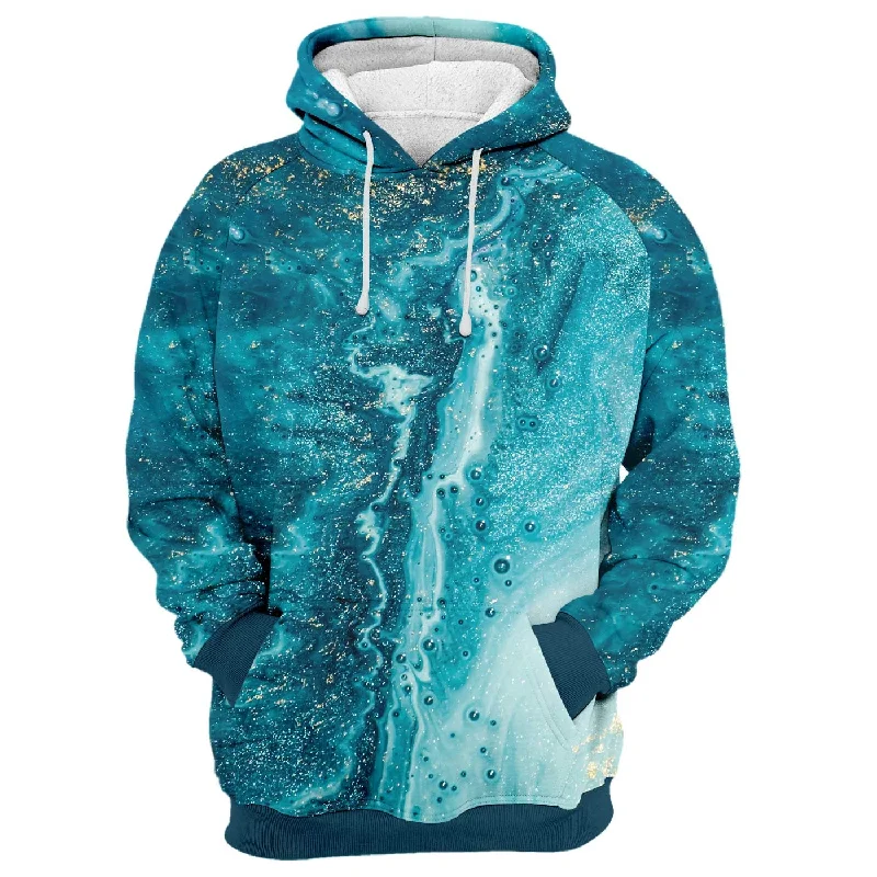 Trendy Dresses Marble Swirls Hoodie