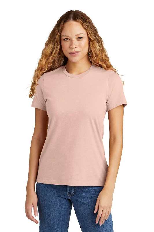 Relaxed Clothing Gildan Womens Softstyle CVC Short Sleeve Crewneck T-Shirt - Dusty Rose Pink