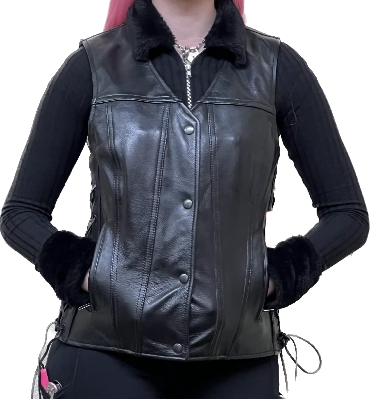 Soft Knitwear Ladies Roulette Vest