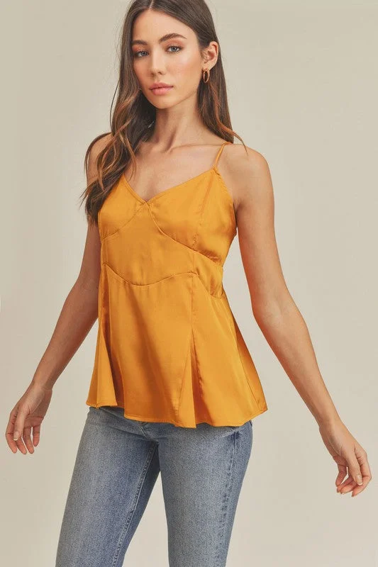 Soft Knitwear Aemi + Co Tie Back V-Neck Cami