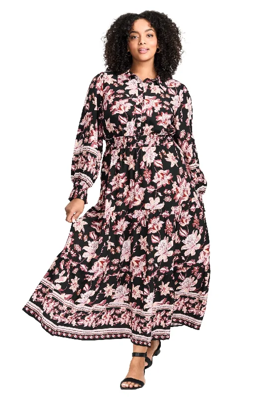 Cozy Lifestyle Shiloh Tiered Maxi Dress