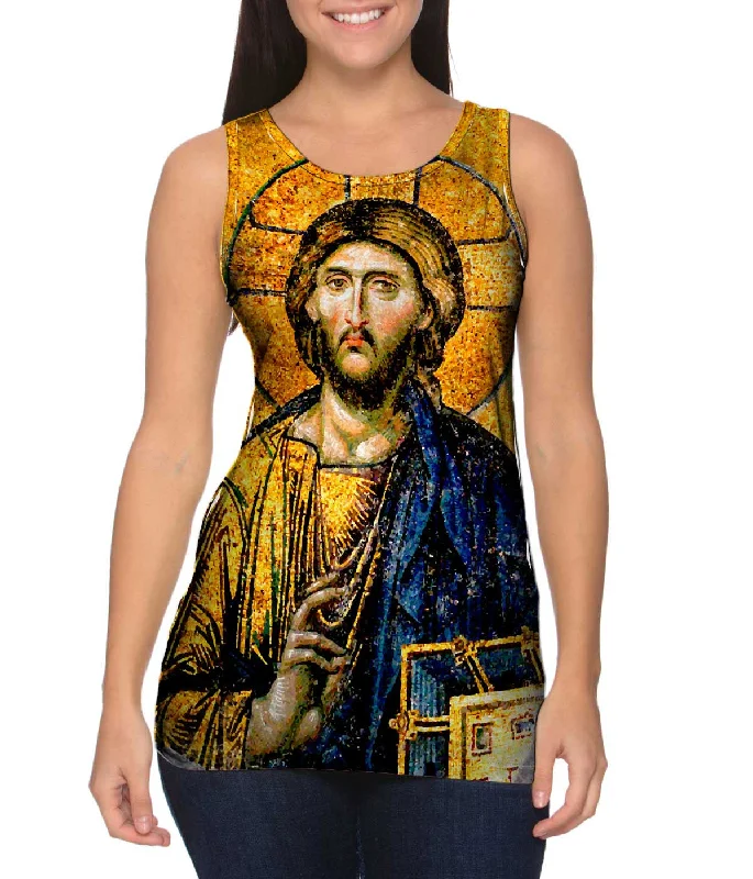 Modern Chic "Christian Orthodox Jesus Gold Hagia Sophia"
