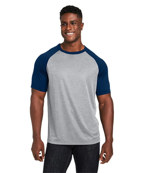 Classic Comfort TT62 - Team 365 Unisex Zone Colorblock Raglan T-Shirt