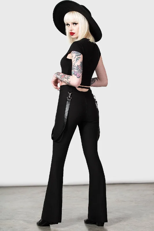 Soft Wearables Cutout Bondage Trousers