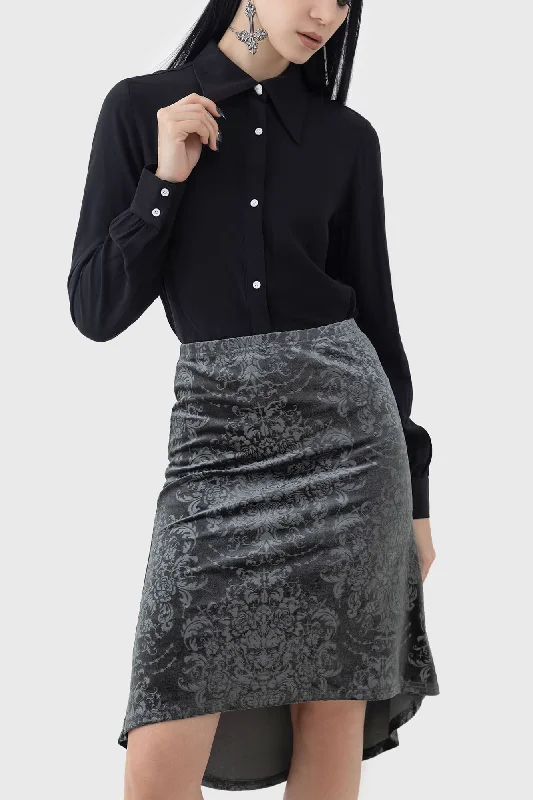 All-Day Outfits Haunted Lover Midi Skirt