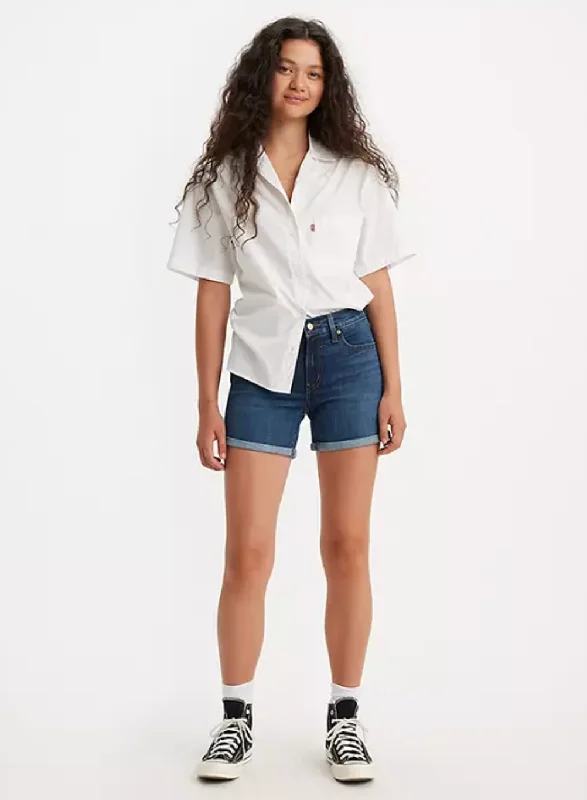 Fashionable Comfort Mid Length Short Update -Stop The Confusion