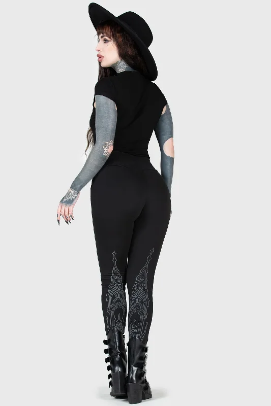 Layered Style Secret Shrine Leggings