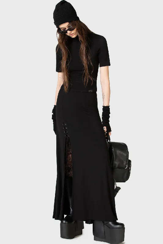Sporty Comfort Secretly Weep Maxi Skirt