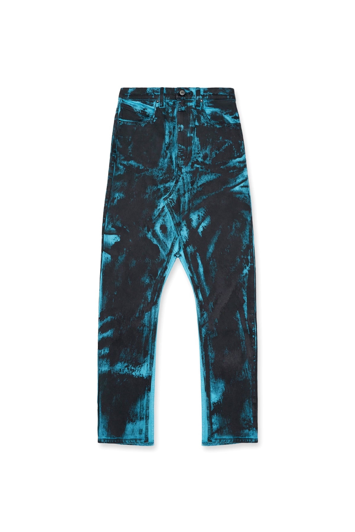 Soft Layers SLIT DENIM MAXI SKIRT | OCEAN NIGHT