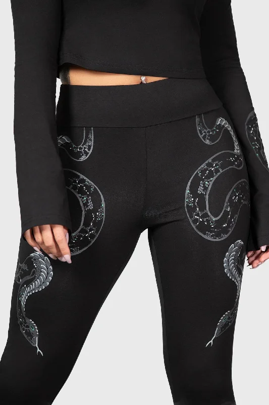 Warm Chic Slitherina Leggings