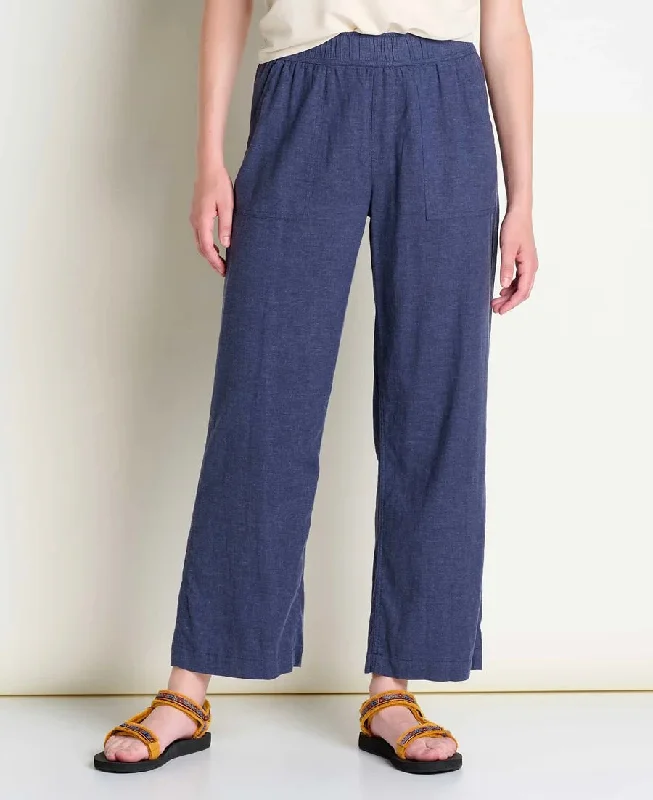 Simple Chic Taj Hemp Pant - True Navy