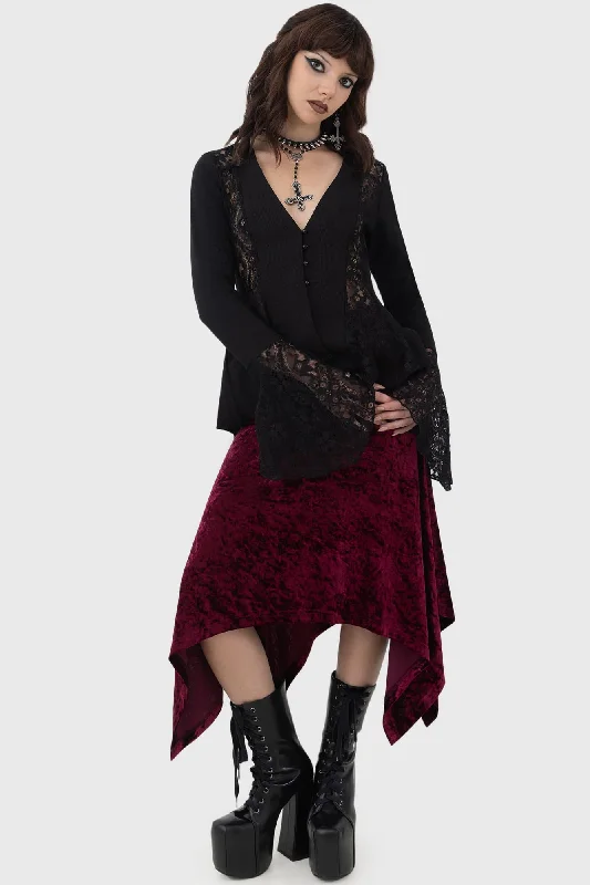 Cozy Fitting Tinted Sorrow Skirt