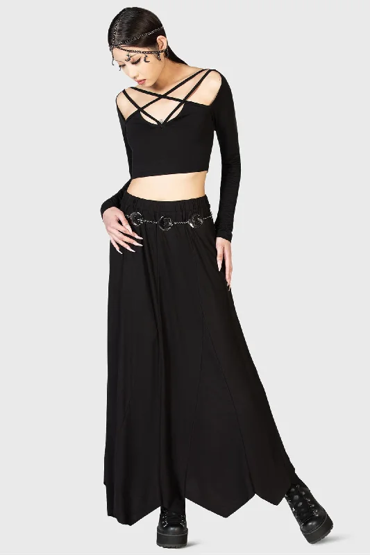 Casual Comfort Twilight Hour Maxi Skirt