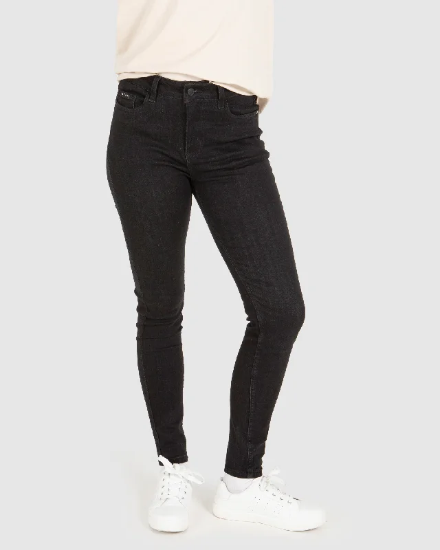 Cozy Lounge Wear UNIT Ladies Eve Stretch Denim Jeans