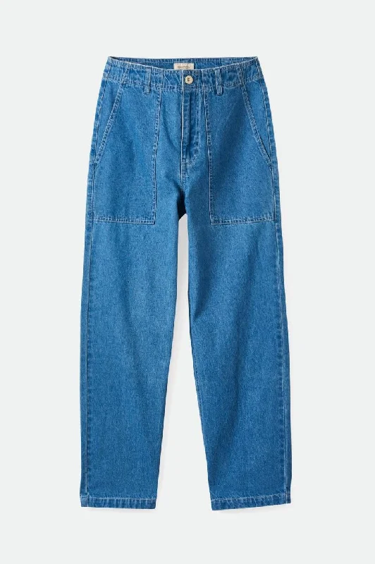 Cozy Chic Trends Vancouver Pant - Faded Indigo