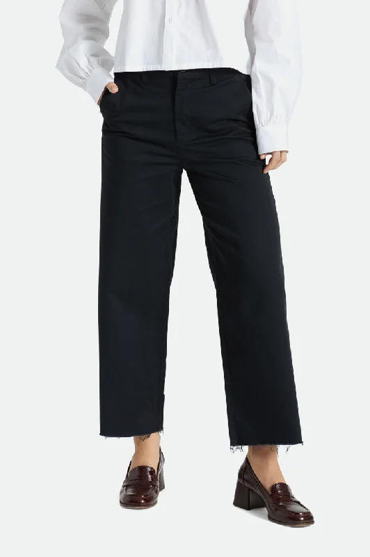Soft Comfort Victory Wide Leg Pant - Black