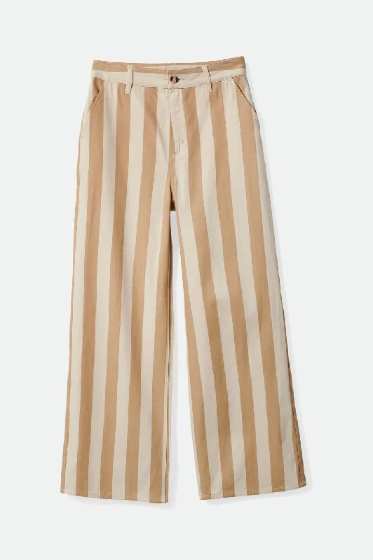 Timeless Outfits Victory Wide Leg Pant - Sand