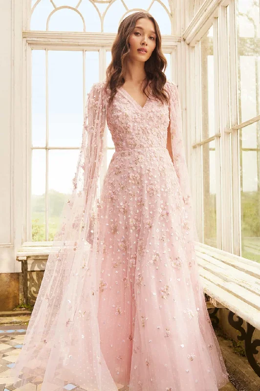 Trendy Dresses Dahlia Ditsy Ankle Gown
