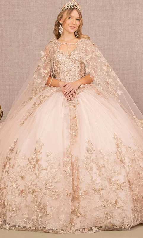 Weekend Comfort Elizabeth K GL3104 - Jewel Mesh Quinceanera Ballgown