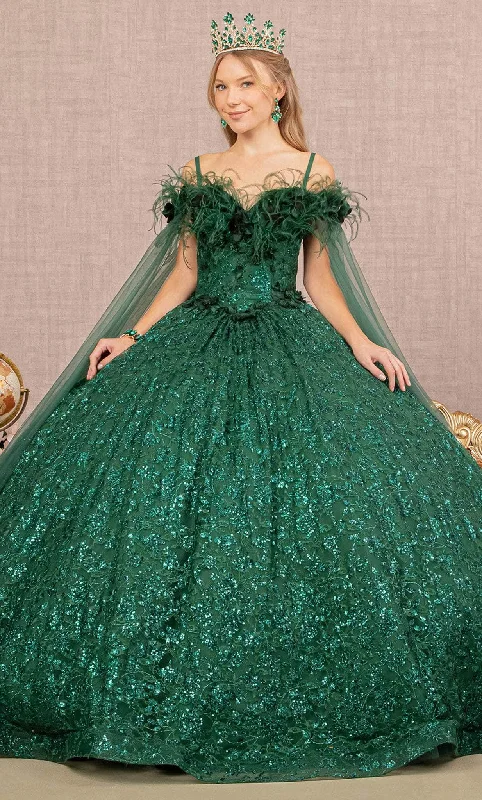 Fashion Comfort Elizabeth K GL3169 - Cold Shoulder Quinceanera Gown