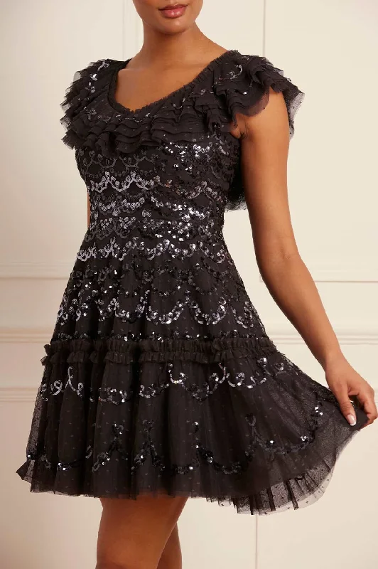 Warm Chic Outfits Everthine Micro Mini Dress