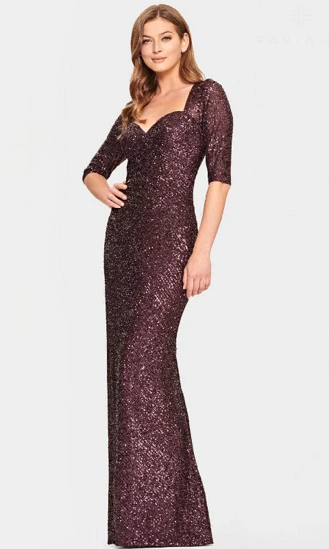 Sporty Wear Faviana S10861E - Allover Sequin Sweetheart Evening Gown