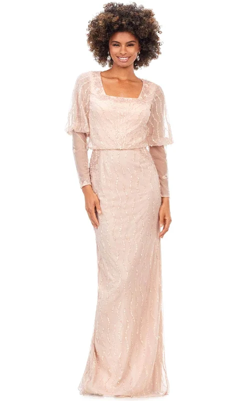 Easy-to-Wear Ashley Lauren 11201 - Sequined All Over Blouson Gown