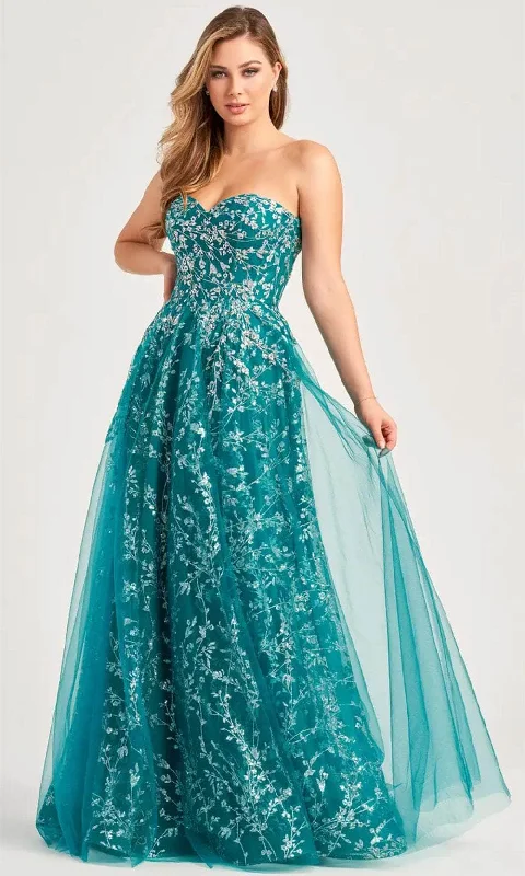 Comfy Dress Colette By Daphne CL5144 - Strapless Corset Prom Dress