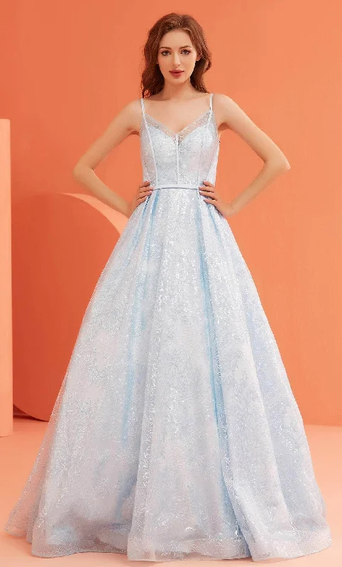 Trendy Layers J'Adore Dresses J22001 - Sequined Corset Bodice Ballgown