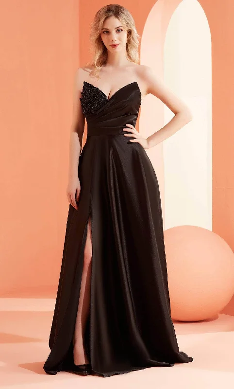 Comfortable Tops J'Adore Dresses J22034 - Appliqued Bust Ballgown