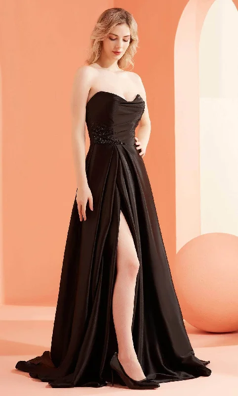 Cozy Lifestyle J'Adore Dresses J22053 - Strapless Ruched Bodice Evening Gown