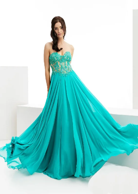 All-Day Outfits Jasz Couture - Embellished Sweetheart Dress 6022