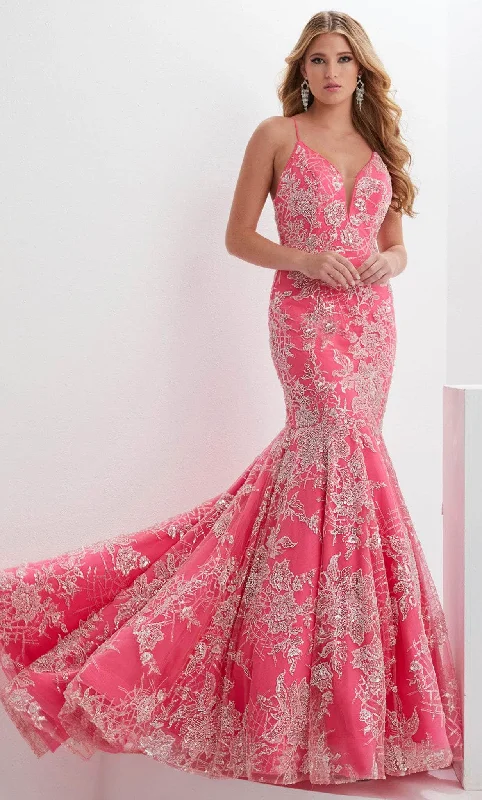 Cozy Chic Wear Panoply 14138 - Sweetheart Sequin Lace Evening Gown