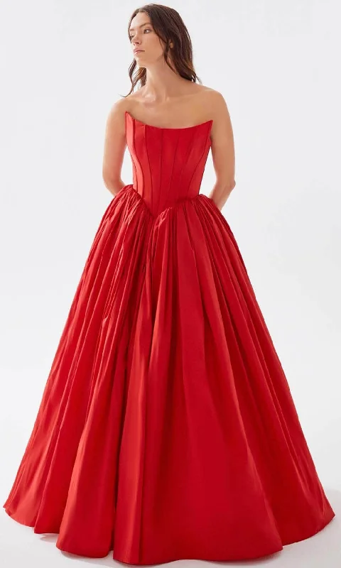 Light Comfort Tarik Ediz 52059 - Strapless Corset Ballgown